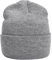 MASADA Damen und Herren Beanie Winter-Mütze - Grau