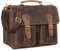 STILORD 'Kronos' Aktentasche Leder Herren Lehrertasche Leder-Tasche Büro Business groß Arbeitstasche Umhängetasche Vintage Echtleder aufsteckbar, Farbe:calais - braun
