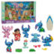 Just Play Disneys Lilo & Stitch Deluxe Figurenset, 13-teiliges Set, 5 cm große Sammelfiguren zum Spielen, Kinderspielzeug ab 3 Jahren, Blau