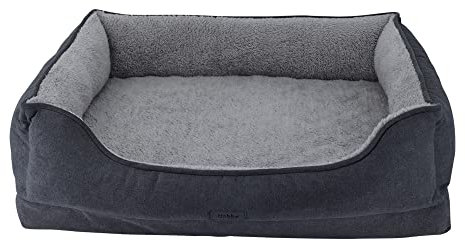 Nobby 61881 Orthopädisches Komfortbett eckig Vara grau-hellgrau L x B x h: 71 x 56 x 21 cm
