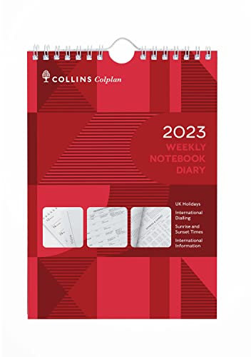 Collins Colplan Weekly Notebook 2023 Diary - (60-23) - Complete Planner, Agenda and Journal
