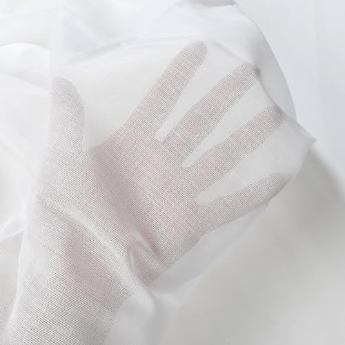 Musselin-Käsetuch, Stoff für Lebensmittel, Küche, Seihtuch, hochwertig, ultrafeines Netzgewebe, extra breit, 150 cm breit, 100 % Baumwolle, Stücke Quadrate oder Meterware zuschneiden, 2 Meter