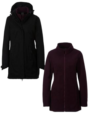 Mc Kinley Damen Manabel Ii Jacke, Black Night/Melange, 46