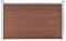 SHUJING Gartenzaun, Sichtschutz Zaun, ZaunsichtschutzB, Steckzaun, Garten Zaun,Teichzaun, Zaunelemente, Garden Fence, WPC 180×105 cm Braun