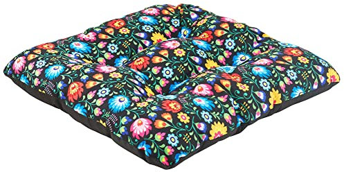 SuperKissen24. Stuhlkissen Sitzkissen für stühle - Set 45x45 cm - Outdoor und Indoor - Folk