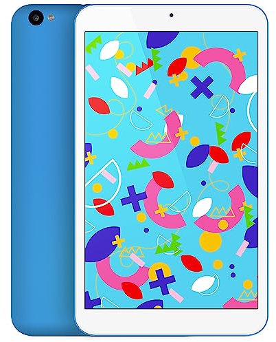 SPC Gravity 3 Mini – Tablet para niños con Pantalla de 8”, Control Parental, 4GB de RAM, 64GB de Almacenamiento Interno Ampliable, 4.000 mAh de batería, USB-C, Android 12 – Color Azul