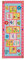 Relaxdays Kinderteppich, Spielteppich mit Hüpfspiel, 179 x 67 cm, Hüpfteppich fürs Kinderzimmer, Himmel und Hölle, bunt