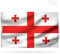 Premium Georgien-Flagge 150 x 90 cm – langlebige, hochwertige georgische Flagge mit 2 Metallösen