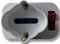 2 Adattatori 10 ampere adattatore Shuko Colore Bianco (1 Tripla con spina da 16 A rotante + pulsante)