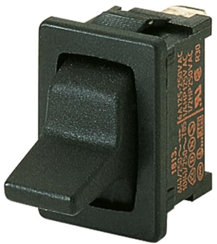 Marquardt Tafelmontage Kippschalter 1-polig Ein-Aus-(Ein) 6 A @ 250 V ac, IP 40, Flachstecker