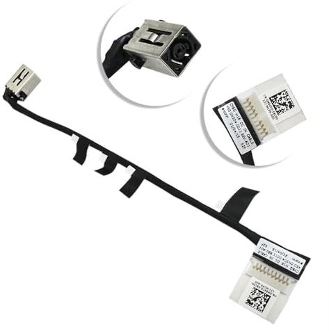 Gintai Strombuchse Netzteilbuchse DC Power Jack DC Dock DC Port Connector Flex Ladebuchse für Dell Ins-piron 7510 7610 7000 Plus 16 Plus M84TD 0M84TD CN-0M84TD 450.0N304.0011