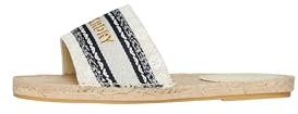 Superdry Damen Canvas-Sandalen mit Espadrilles-Overlay Naturfarben 38