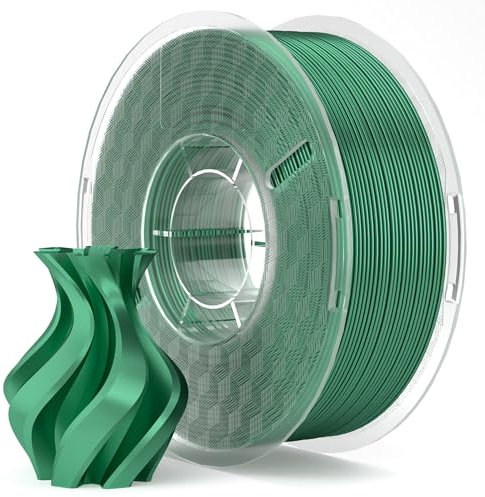 ELEGOO PLA Filament 1.75mm Seidenstechpalmegrün 1KG, 3D Drucker Filament Maßgenauigkeit +/- 0,02 mm, 1kg Kunststoffspule (2.2lbs) Filament-3D-Druckmaterialien Passt für die meisten FDM 3D-Drucker