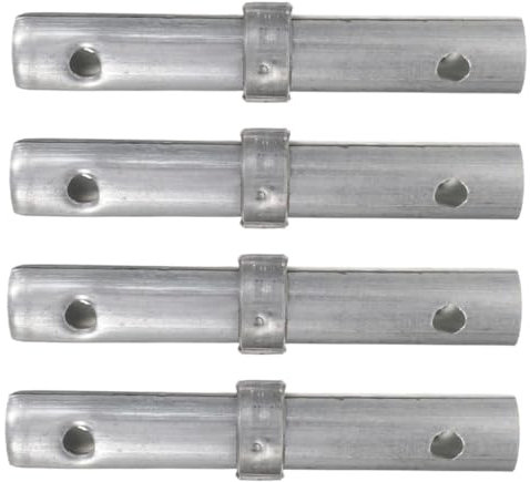 Angoily 4pcs Scaffolding Connecting Rod Couplers for Scaffold Safety Outrigger Scaffolding Link Rods for Builders Trestles