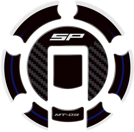 Adesivo Laterale per Serbatoio Carburante Moto per Yamaha MT-09 SP MT 09 MT09 SP 2024 Adesivo per Serbatoio Tappetino per Serbatoio Carburante per Moto motoci(Imposta 5)