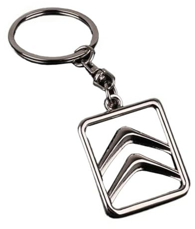 QWZWFC88 Porte Clef Voiture pour Citroen, Porte-clés de Voiture pour Homme et Femme Voiture Accessoires