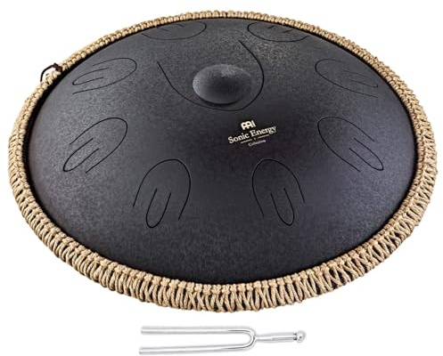 Sonic Energy MEINL OSTD1BK Steel Tongue Drum | mit keepdrum Stimmgabel