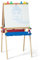 Melissa & Doug Ensemble d'art pour enfants avec chevalet en bois, Chevalet d'art pour tout-petits Arts et artisanat enfants de 3 à 6 ans +, Chevalet de tableaux blanc et noir effaçable pour enfants