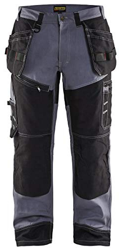 BLÅKLÄDER Blakläder robuste und Funktionelle Handwerkerhose X1500, Farbe:grau/schwarz, Größe:48