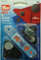 Prym Nähfrei Anorak Druckknöpfe, 20 mm, flach matt, brüniert