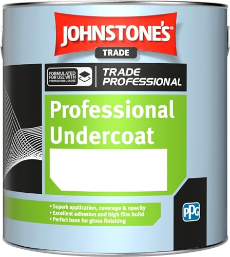 0.5LTR - JOHNSTONES Trade Professional Undercoat Brilliant White