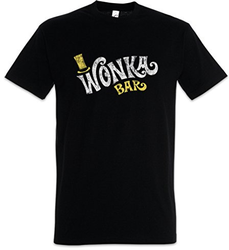Urban Backwoods Wonka Bar Herren T-Shirt Schwarz Größe L