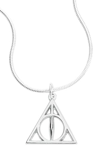 Harry Potter Les Reliques De La Mort Unisexe Collier Standard Argent Sterling