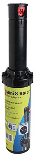 Toro 53824 Mini-8 Rotor/Aspersor, Negro