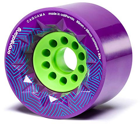 Orangatang Longboardrollen Caguama 85mm 83A (Purple)