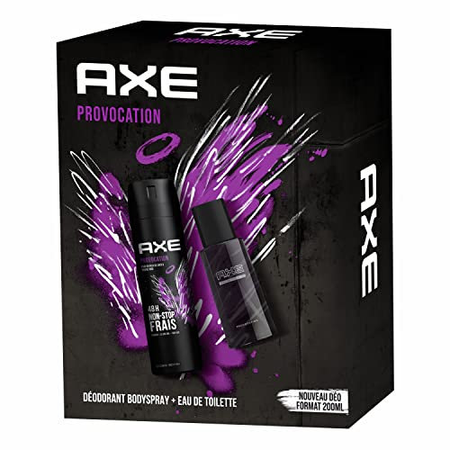 AXE Coffret 2 Produits Homme Eau de Toilette & Déodorant Provocation, Idée Cadeau Homme Original