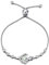 Agvana Damen Armband Herz, 925 Sterling Silber Geburtsstein Armbänder, Oktober Geburtsstein Erstellt Opal Rose Blume Herz Verstellbare Armband Edlen Schmuck Geschenk für Frauen Ehefrau Mama