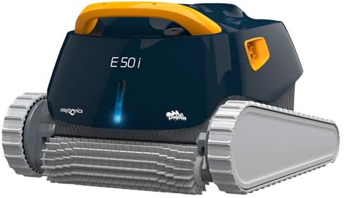Difetti del prodotto fuori produzione Robot pulisci fondi per piscina automatico ed elettronica copre fino a 15 m pulisce fondo pareti e linea d'acqua con App e WiFi Accessori piscina