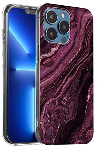 Verco Marmor Case für iPhone 11 Pro Max Hülle Silikon Handyhülle mit Motiv für iPhone 11 Pro Max Schutzhülle