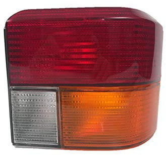 HZ-DESIGN Heckleuchte Rückleuchte Rücklicht Rechts in Gelb/Rot kompatibel mit Transporter T4 Bus Kasten