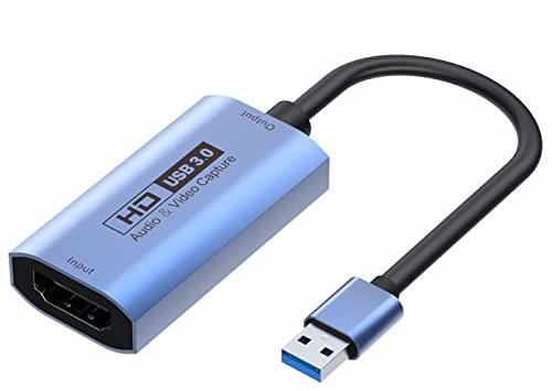 ZZjingli Z29D HDMI/F Female to USB 3.0/M Male HD Video Capture Card with Cable