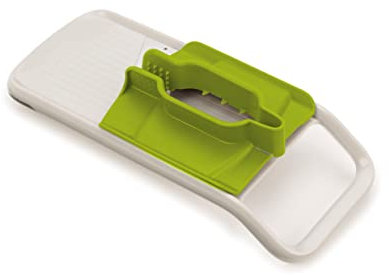 Joseph Joseph Duo Mandoline multiprise, coupe-fruits et légumes avec poignée de précision, blanc