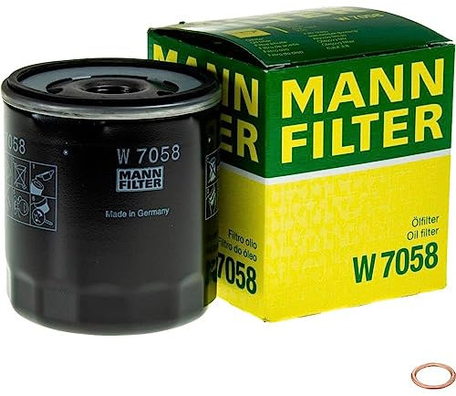 EISENFELS Filter Set erstellt mit MANN-FILTER Ölfilter W 7058, Dichtring