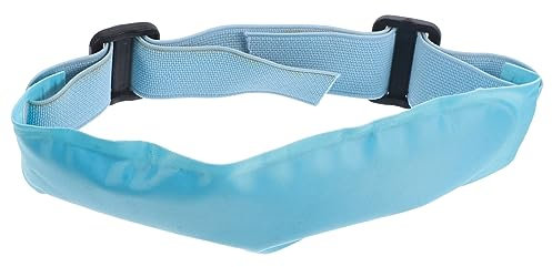 GLEAVI Gel Eisbeutel Kopfwickel Mit Verstellbarem Riemen Wiederverwendbare Kühl Und Wärmekompresse Aus Pvc Gel Für Stirn Und Körper Zur Linderung Von Kopfschmerzen Und Fieber