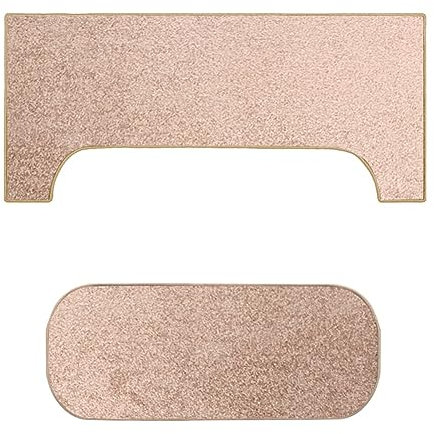 HDYNUZ Schalldichter Teppich für Klaviere, U-förmig, rutschfest, verdickt, stoßdämpfend, Schallschutzmatte für Klaviere, Musikinstrumente (Color : C)