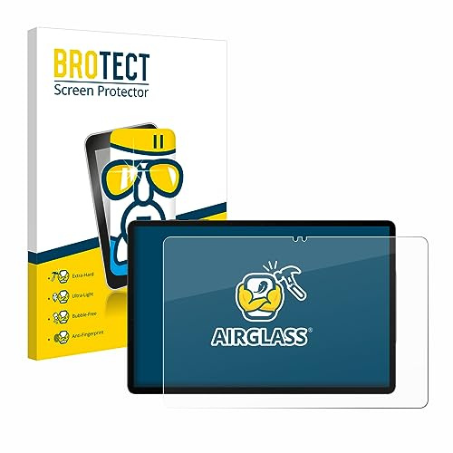 BROTECT Schutzglas für Samsung Galaxy Tab S9 WiFi | Transparenter Displayschutz Made in Germany Schutzfolie Panzer Folie Glas 9H Anti-Fingerprint Einfache Montage Clear