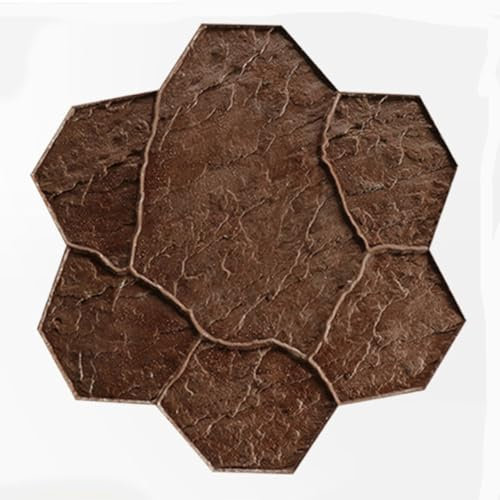 Betonstempel Matten Formen Werkzeuge, Dekorative Beton Zement Abdruck Textur Stempelmatte, Polyurethan Stempel (31,5' X 31,5'')