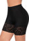 YARRCO Damen Unterhose Spitze Radlerhose Kurz Unter Rock Hosen Anti-Chafing Slipshorts Boxershorts Unterwäsche Shorts (Schwarz, L)