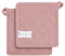 JEMIDI Topflappen Set Rosa - Hitzebeständige Lappen - 2er Set Topflappen - Vielseitig einsetzbar als Topf- und Pfannenuntersetzer - Maschinenwaschbar - Mit Schlaufe zum Aufhängen