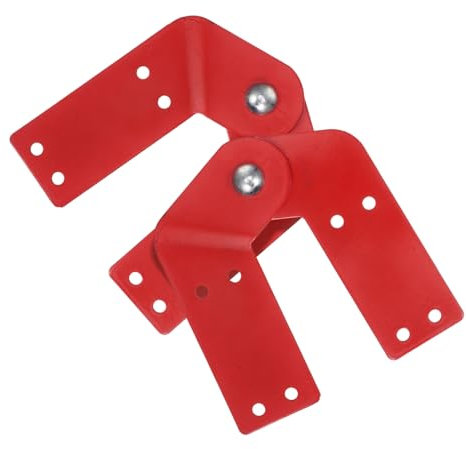 DOITOOL 2pcs Attic Ladder Hinge Replacement Kit Durable Hinges for Single Double Telescoping Ladders Easy Installation for Enhanced Safety and Stability