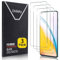 Didisky Lot de 3 Verre Trempé pour OnePlus Nord 2, Anti Rayures, Dureté 9H, Pas de Bulles, Haute définition