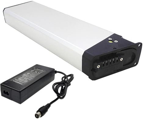 XSDAJSD Ebike-Akku 48 V 12,5 Ah 13 Ah 16 Ah 17,5 Ah 48 Volt E-Bike-Akku Faltbarer eingebauter Lithium-Akku für Elektrofahrräder 48 V mit Ladegerät + BMS,16ah