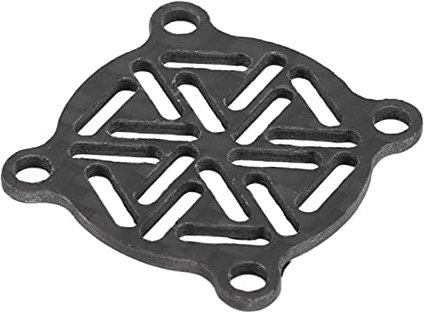 30mm RC Cooling Fan Cover, Lightweight Carbon Fiber for RC Car Ship Motor ESC, Enhances Heat Dissipation and Appearance with Exquisite Craftsmanship