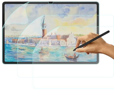 [3 Stück] Like Matt Papier Folie für für Samsung Galaxy Tab S10 FE+ / S10 FE Plus 2025 13,1 zoll, [Blendfreiem] PET Papier Gefühl Displayschutzfolie zum Zeichnen, Schreiben, Skizzieren