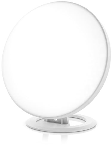 CSL - Tageslichtlampe dimmbar – Simulation von Tageslicht - LED Lichttherapie – Tageslichtleuchte - flimmer- und UV-freie LED-Technologie – 3 Lichttemperaturen - bis zu 39.000 LUX