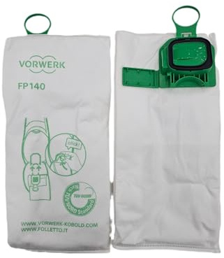 FP - 6 sacchetti originali per aspirapolvere vorwerk folletto vk140 vk150 scopa elettrica ricambi originali FP 140-150